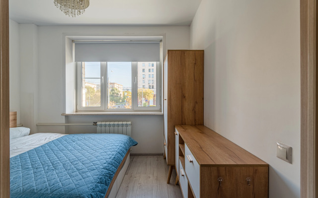 Flat Inn ryadom s metro Frunzenskaya na Komsomol'skom prospekte Apartments