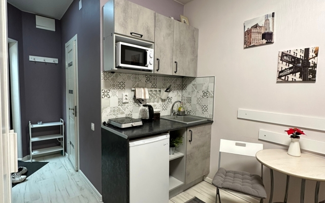 Studiya v Tsentre na Fontanke dlya Troikh Flat