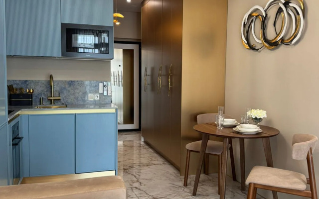 Апартаменты Высота 124 УК Атмосфера с видом на горы