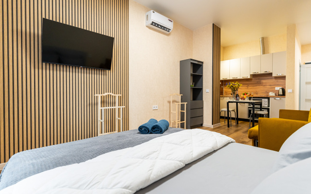 V Novopocciycke C Dizajnerckim Pemontom Apartments