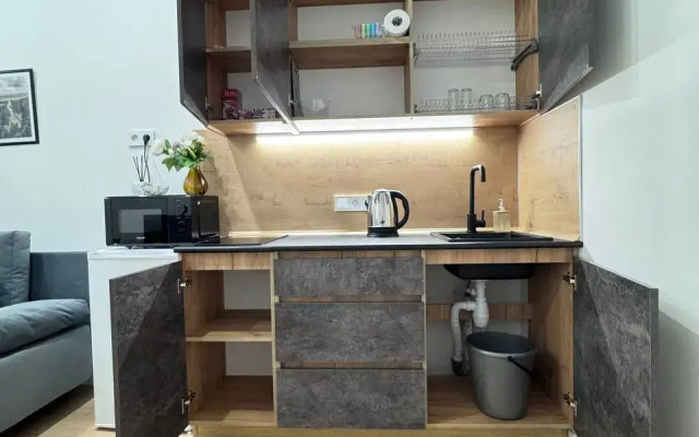 Uyutnaya Studiya Soft Whisper Na Otkrytom Shosse Apartments