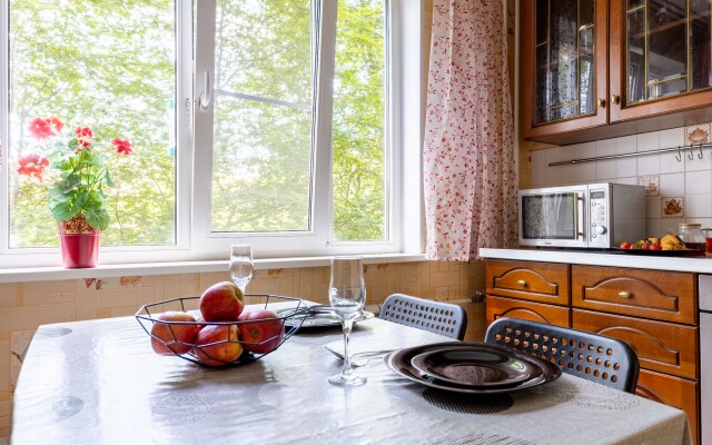 Апартаменты Просторная уютная квартира на Проспекте Просвещения