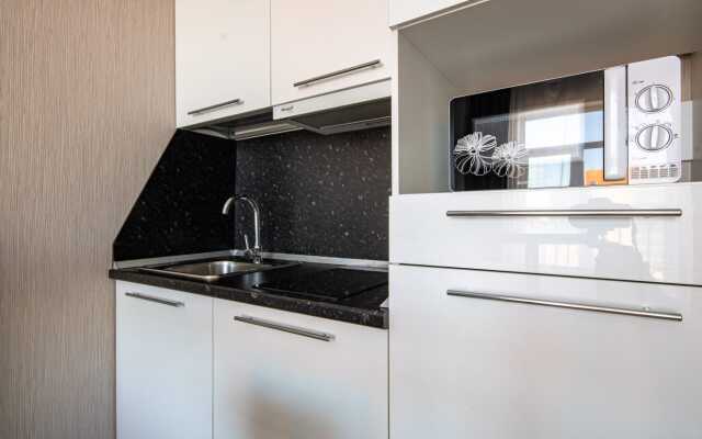 Studiya lyuks s lodzhiey Apartments