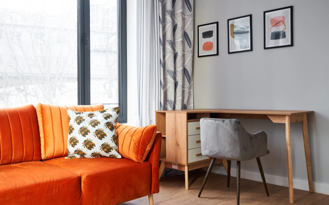 Квартира с двумя спальнями Новоданиловская 8