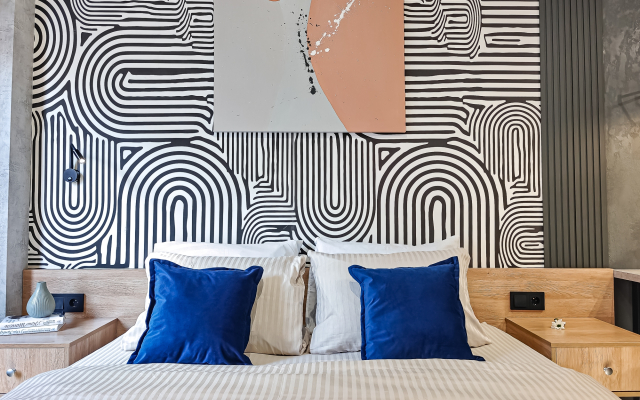 Апартаменты Atmosfera Sna. Акцентная студия у Михайловской набережной в Маки