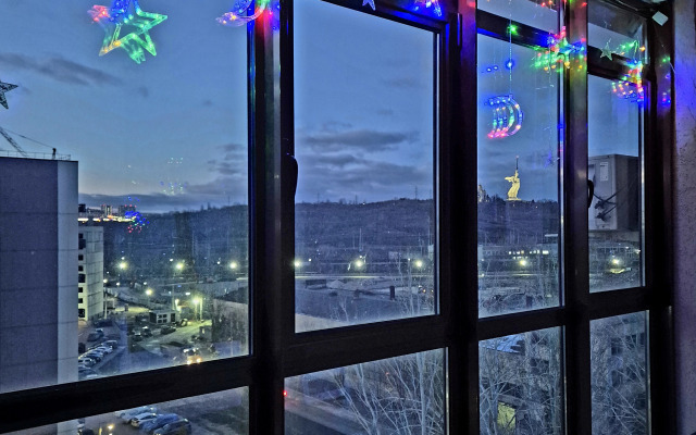 Квартира Современная студия с видом на Мамаев Курган около ЦПКиО