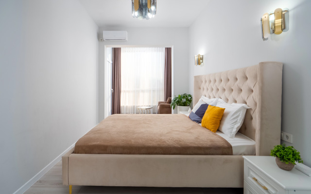 Yevrodvushka S Potryasayuschim Vidom Na Gory Flat