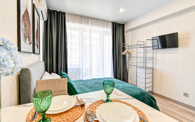 Uyutnaya studiya 1ya liniya ot morya Flat