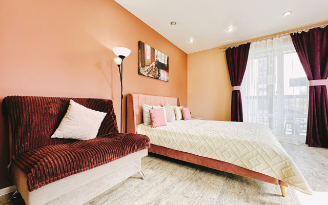 Квартира Nasutki38 студия Wine