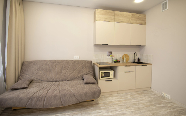 Квартира студия 48,3 м² 2 кровати