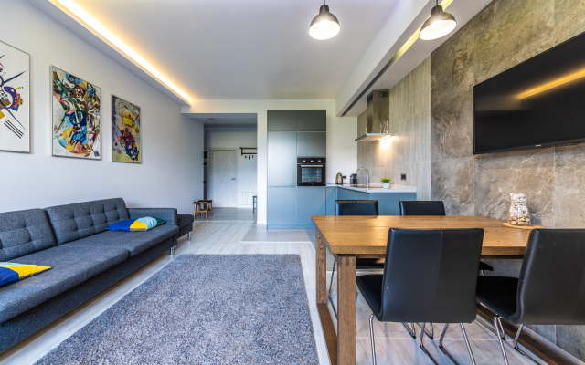 Oplot - Uluchshennyj lyuks s terrasoj 1 Apartments