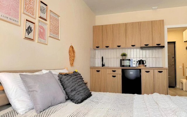 Апартаменты Уютная Студия с Видом на Горы