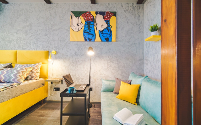 Квартира Студия Апарт Комфорт Лофт-Дизайн в ЖК Мозаика