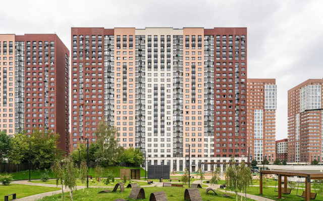 Апартаменты Светлая Студия Рядом с Метро Нижегородская