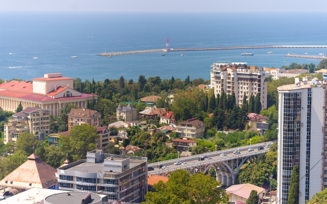 Studiya v elitnom ZHK Metropol' ot LetoApart Apartments