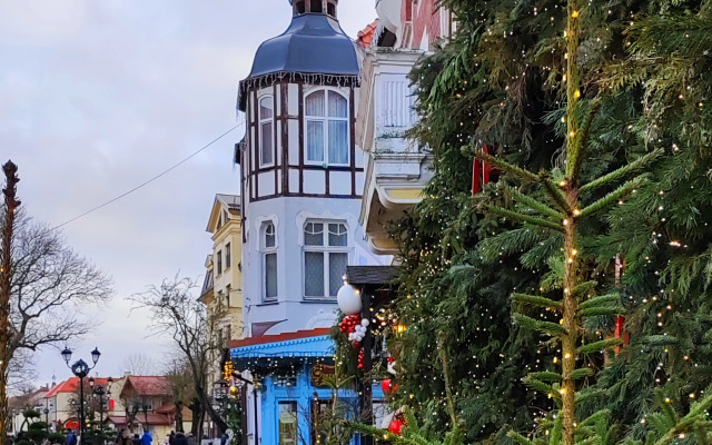 Tour de Cranz Уютная Квартира с Большим Балконом