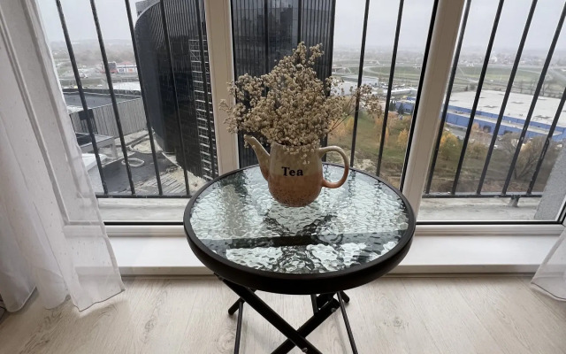 V Novom Dome S Panoramnymi Oknami Flat