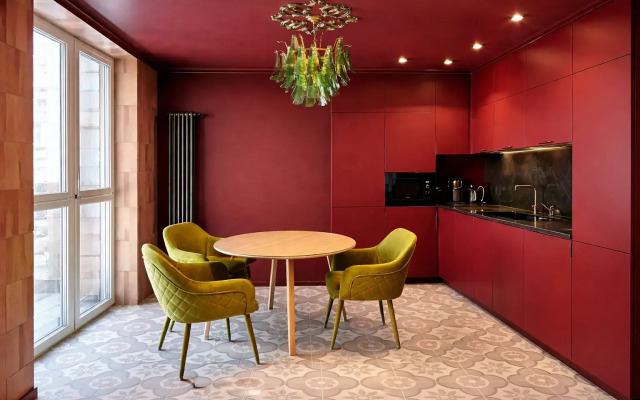 Апартаменты Бургунди на Проспекте Калинина