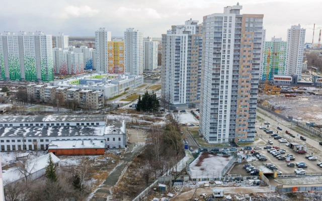 Апартаменты 43 м кв Две кровати