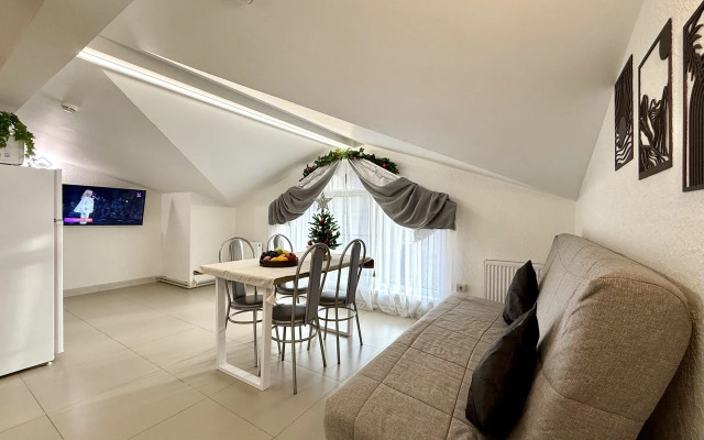 Апартаменты 1 Стандарт на мансардном этаже