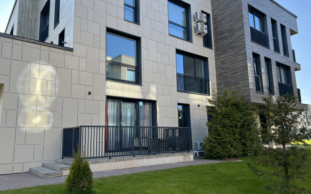 S Kaminom Lukomorye v Okhta Parke Apartments