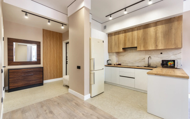 S vidom na reku Flat