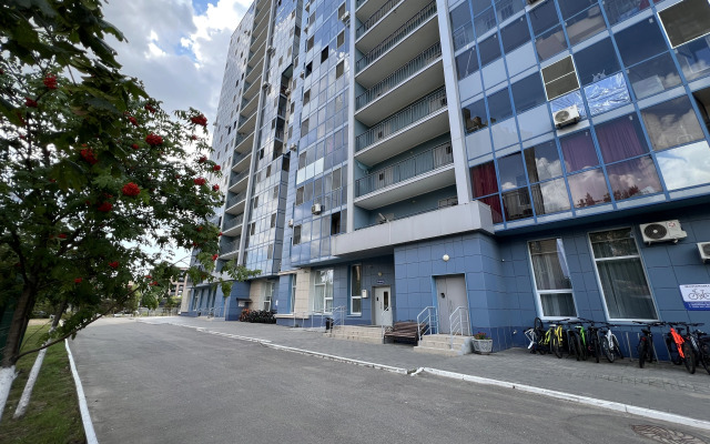 Квартира Эстетичная студия с панорамными окнами рядом с метро