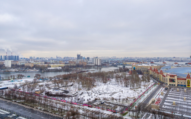 Апартаменты Бизнес-студия с видом на Москва-реку