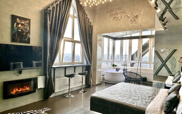 Loft Apart Energy s Dzhakuzi i Vidom na Ozero Apartments