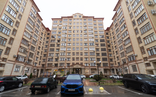 Apartments in a well-developed and landscaped area
