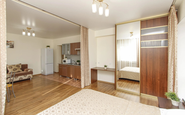 Апартаменты с двуспальной кроватью и кухонной зоной №602