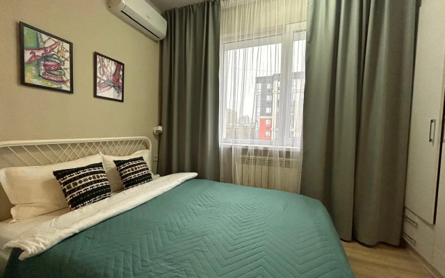 Апартаменты Студия Алма с  прекрасным видом на город