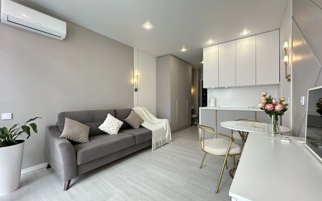 Квартира Уютная дизайнерская студия рядом с метро