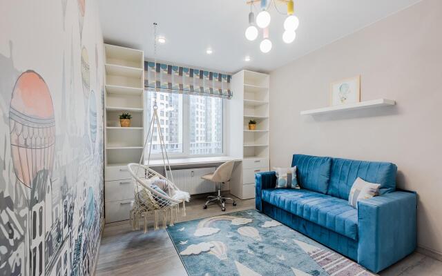 Dizaynerskaya Yevro 3ka Na Vasilyevskom Apartments