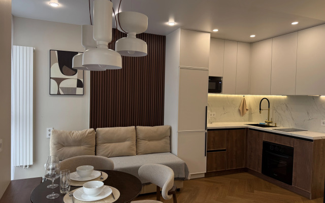 Studiya Premium Klassa S Dizaynerskim Remontom Flat
