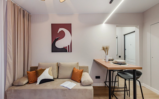 Апартаменты Горки с балконом рядом с метро и ТЦ