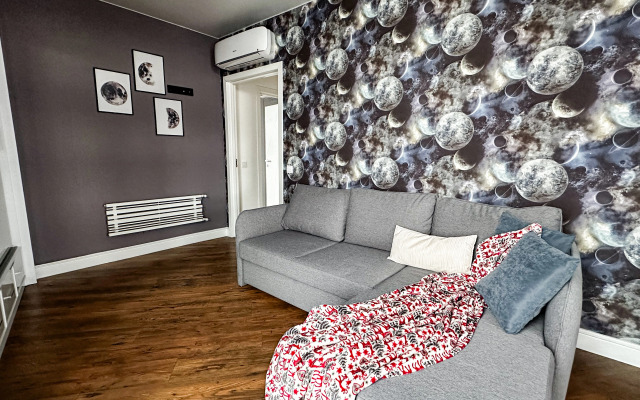 Апартаменты GEOMETRY - Просторная квартира с панорамным видом на реку в центре