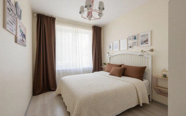 Апартаменты Prudius Apart с балконом у залива