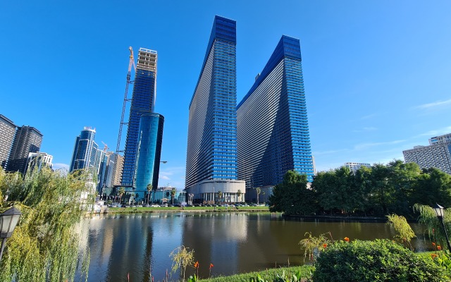 Апартаменты с видом на море на высоком этаже