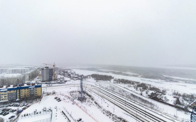Apartamenty Divan-Krovat' s potrasausim vidom na reku