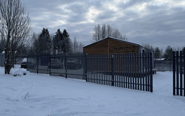 Частный дом на поляне