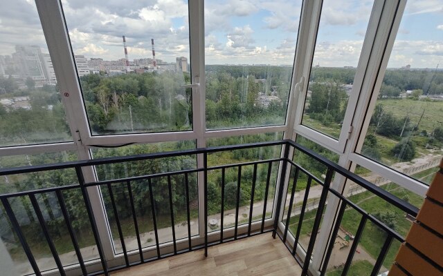 Квартира просторная с балконом и видом на лес