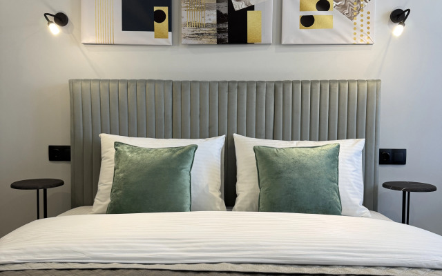 Апартаменты Пижама: "Шалфей" с кухней и стиральной машиной