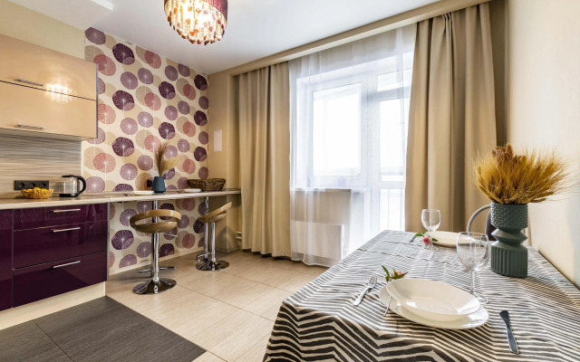 Квартира 1-комнатные BeGuest возле метро Ботаническая для 4х гостей