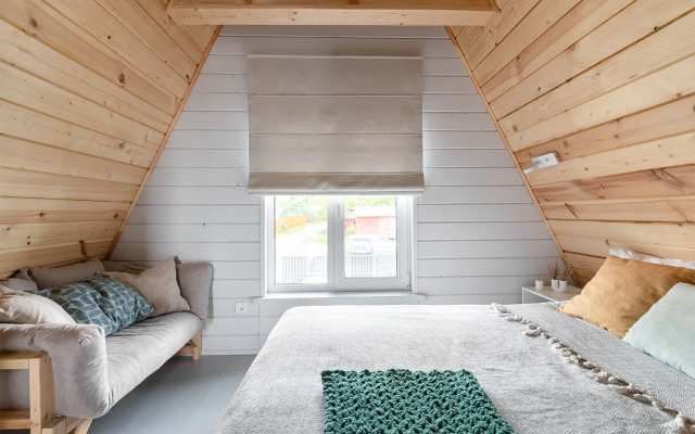 Частный дом С сауной у реки и леса