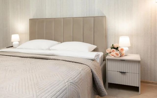 Апартаменты Светлая 1-к квартира возле ЖД вокзала