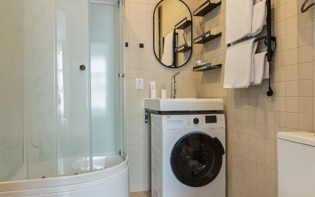 Квартира JN Apartments Четырехместная Студия с Видом на Парк