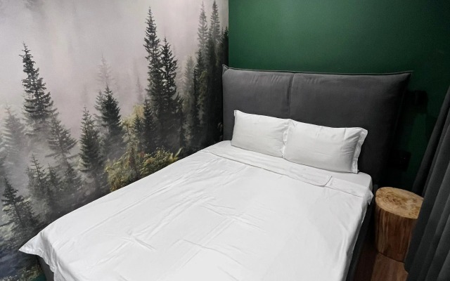 Квартира Лесная сказка - стильная с видом на город