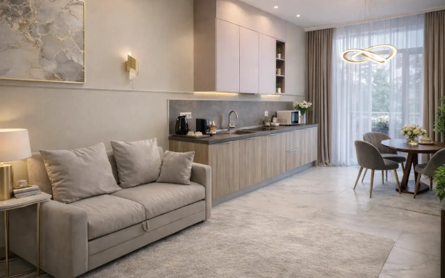 Апартаменты Мемфис Апарт с видом на Навагинскую