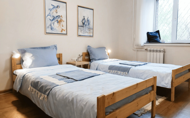Квартира 2-к. 52 м² 4 Кровати